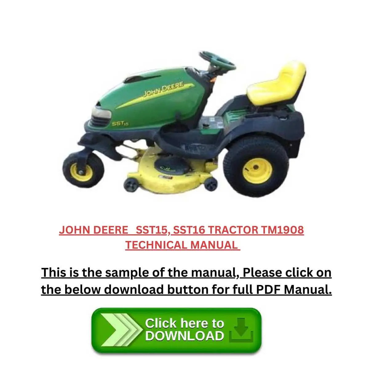 john deere sst16 parts diagram