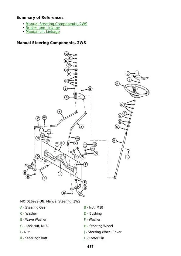john deere x350r parts diagram