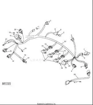 john deere f911 wiring diagram