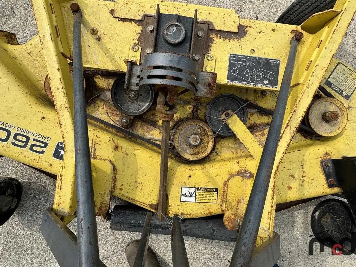 john deere 260 deck belt diagram