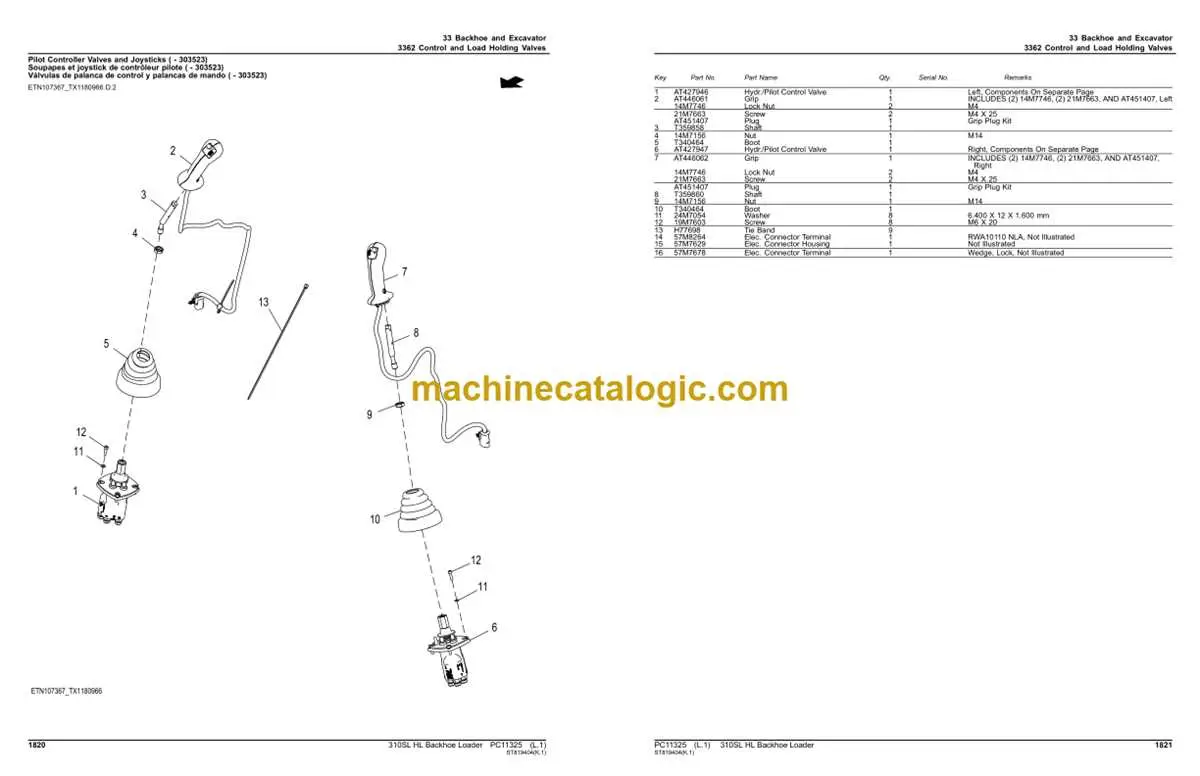 diagram for backhoe loader john deere inside pasrts