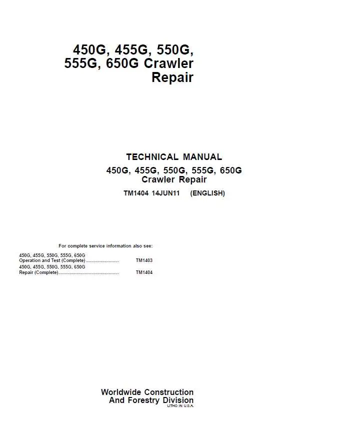 john deere 450g parts diagram