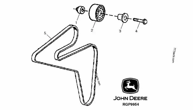 john deere f035 belt diagram
