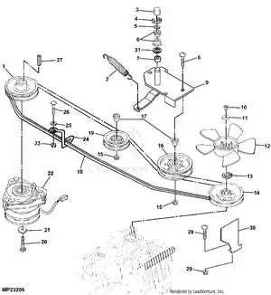 john deere lx255 parts diagram