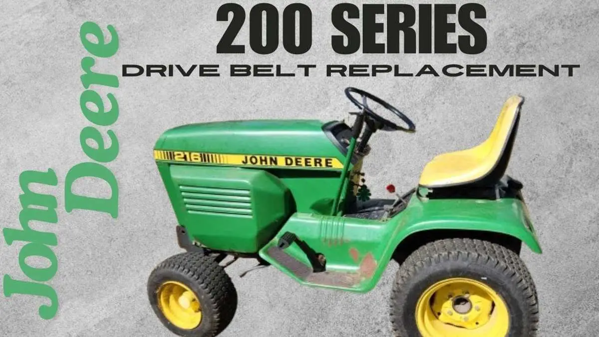 john deere 210 garden tractor belt diagram
