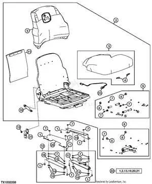 john deere 270 skid steer parts diagram