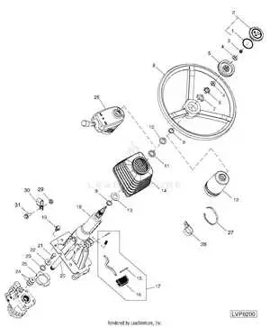 john deere d155 steering parts diagram