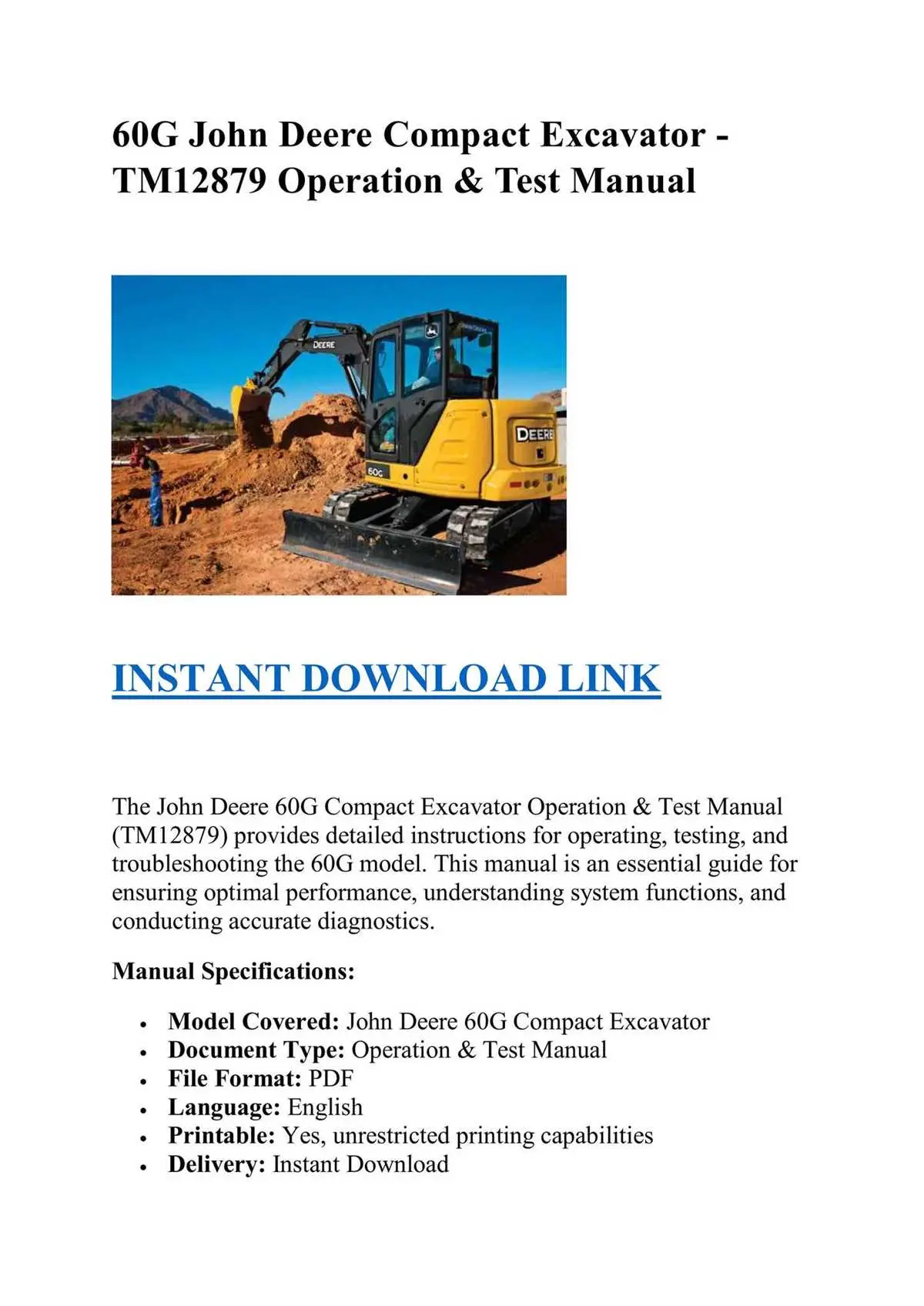 john deere 60g wiring diagram