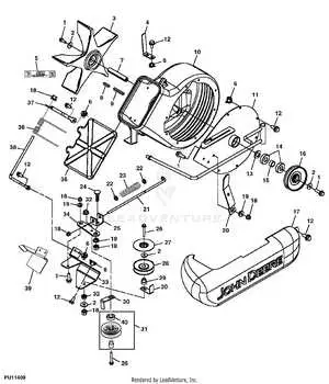 john deere z445 mower deck parts diagram