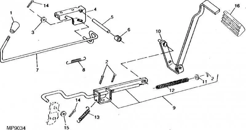 john deere 1050 brake pedal diagram john deere 1050 brake pedal diagram