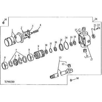 john deere 310j bushing replacement diagram