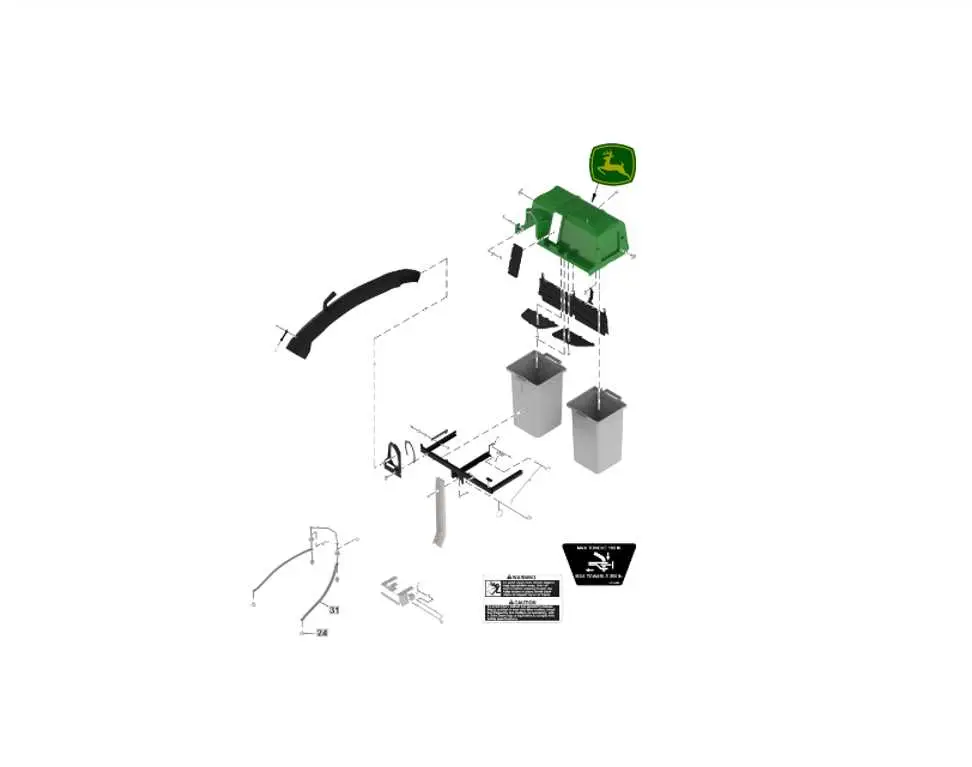 john deere accel 54 deep belt diagram
