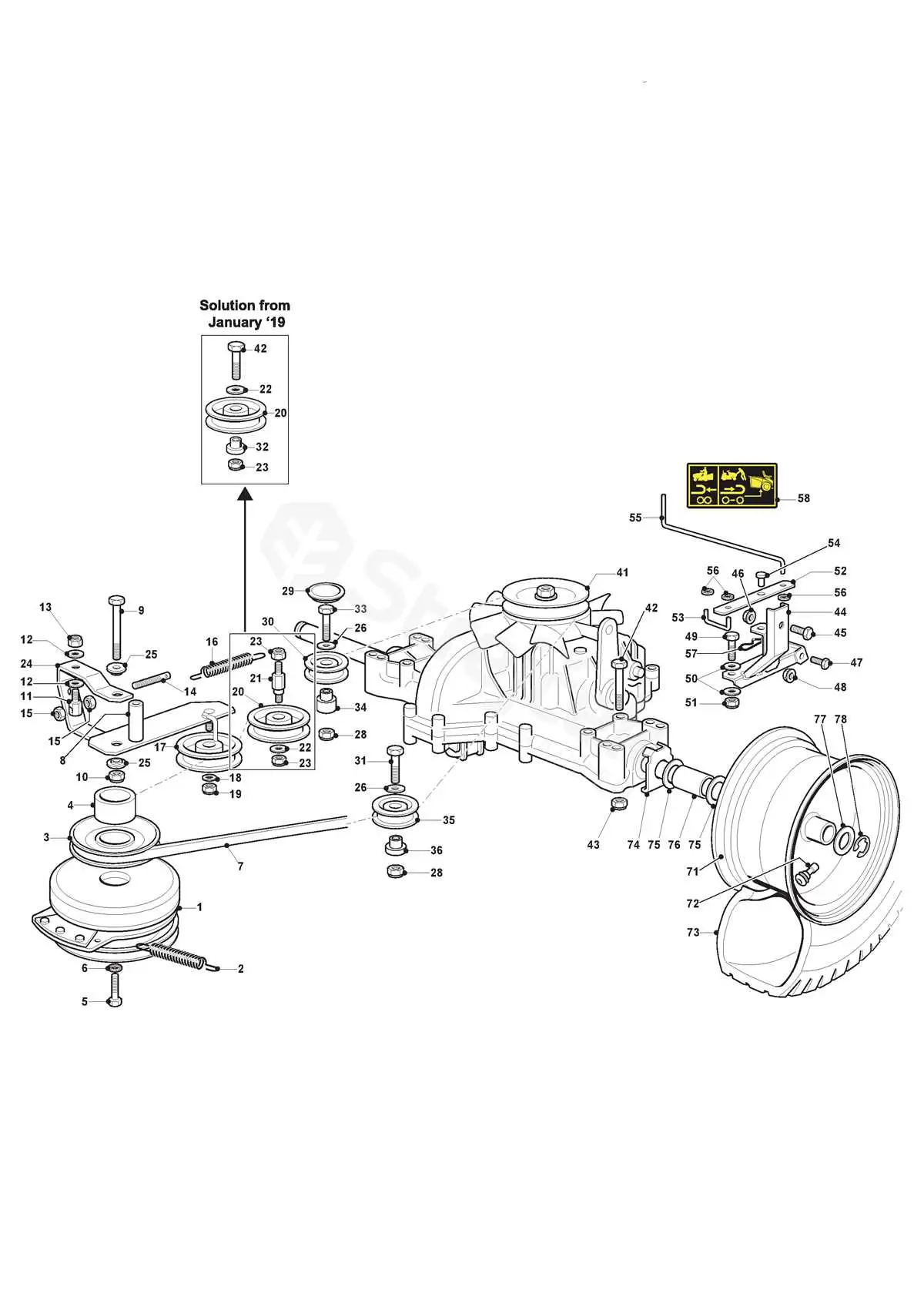 parts diagram for a john deere lawn tractor 240
