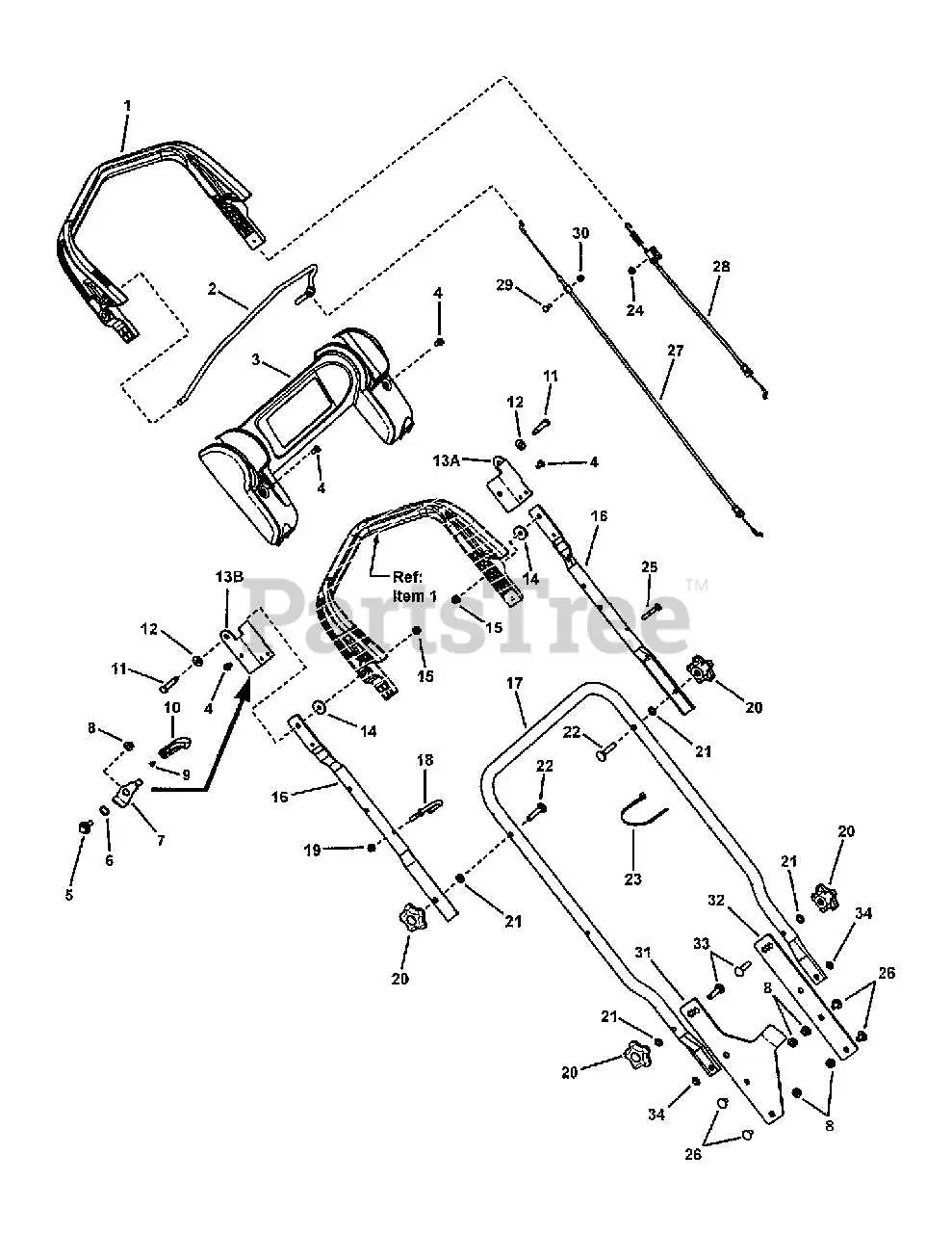 parts diagram for john deere js30