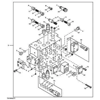 john deere 330 hydraulics system diagram