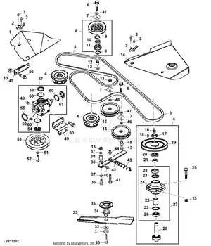 john deere s160 mower deck belt diagram