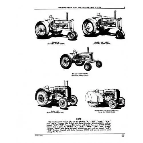 john deer ar parts diagram