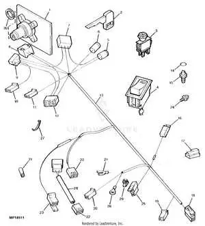 john deere lx188 parts diagram