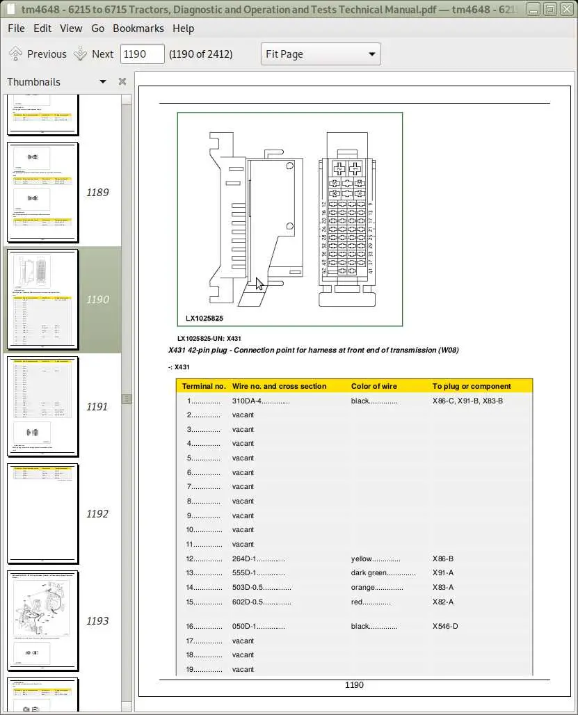 john deere 245 wiring diagram