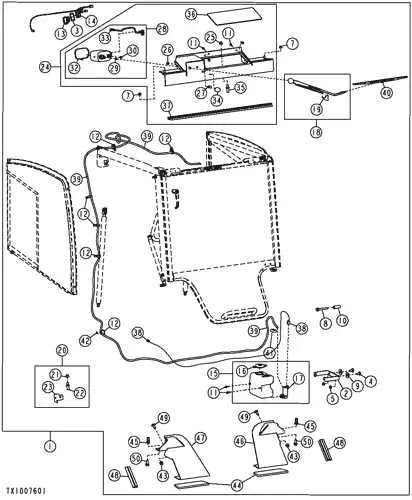 john deere 322 skid steer parts diagram