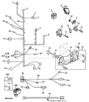 pulley diagram for a john deere gt 235