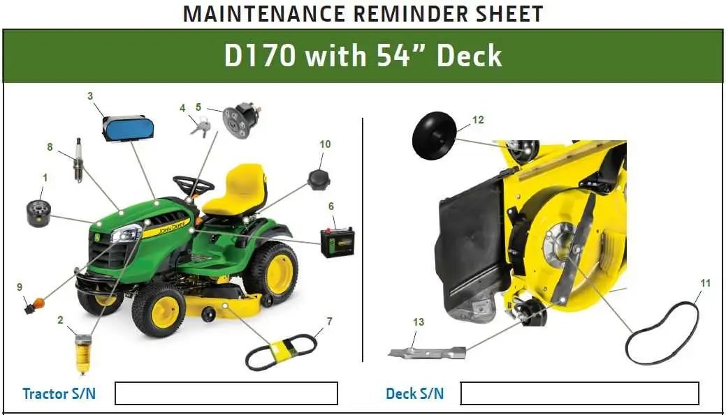 john deere model d170 wiring diagram
