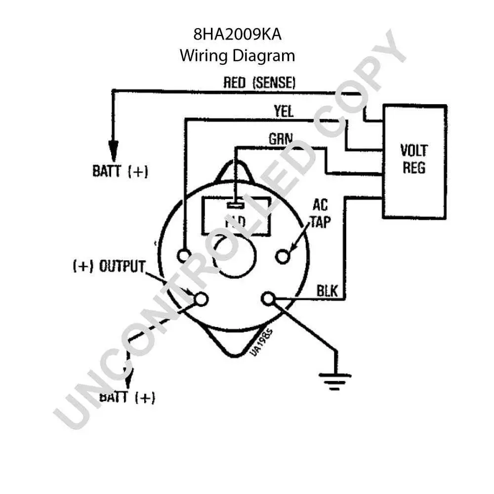 john deere alternator wiring diagram