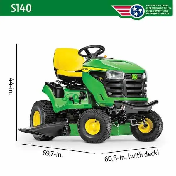 john deere s140 parts diagram