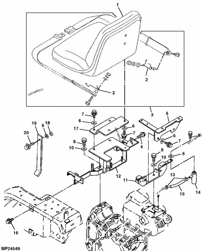 john deere 2003 diagram parts