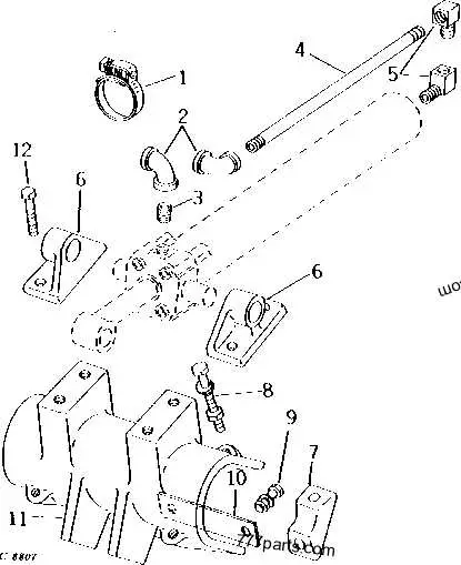 john deere 37 loader parts diagram