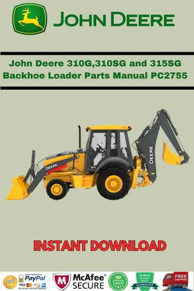 john deere 310sg parts diagram