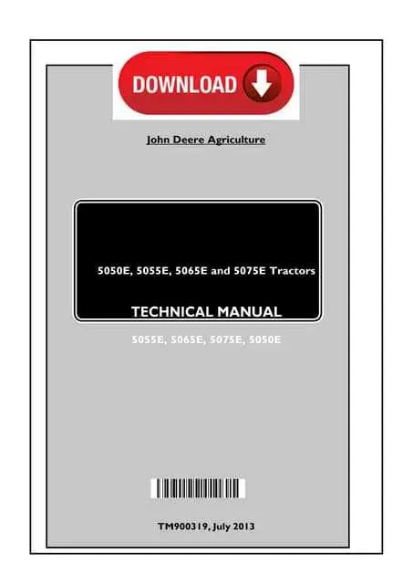 john deere 5075e wiring diagram pdf