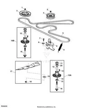 john deere g110 steering parts diagram