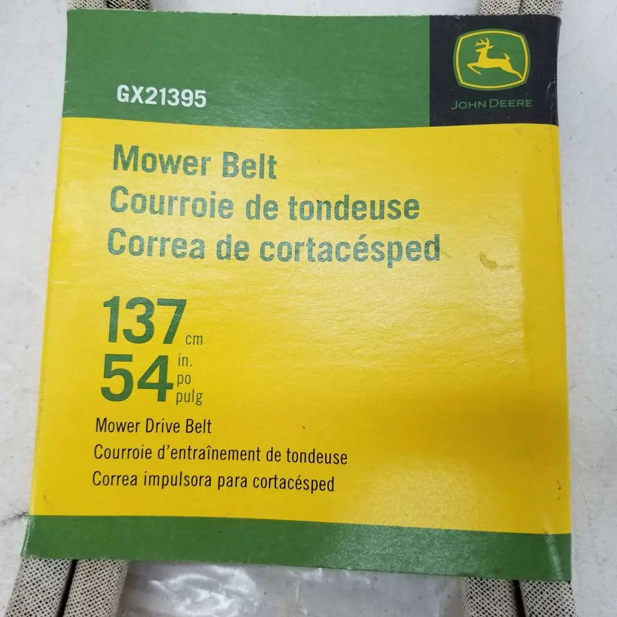 john deere 190c mower deck belt diagram