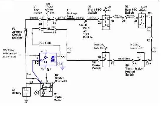 1984 john deere 318 wiring diagram