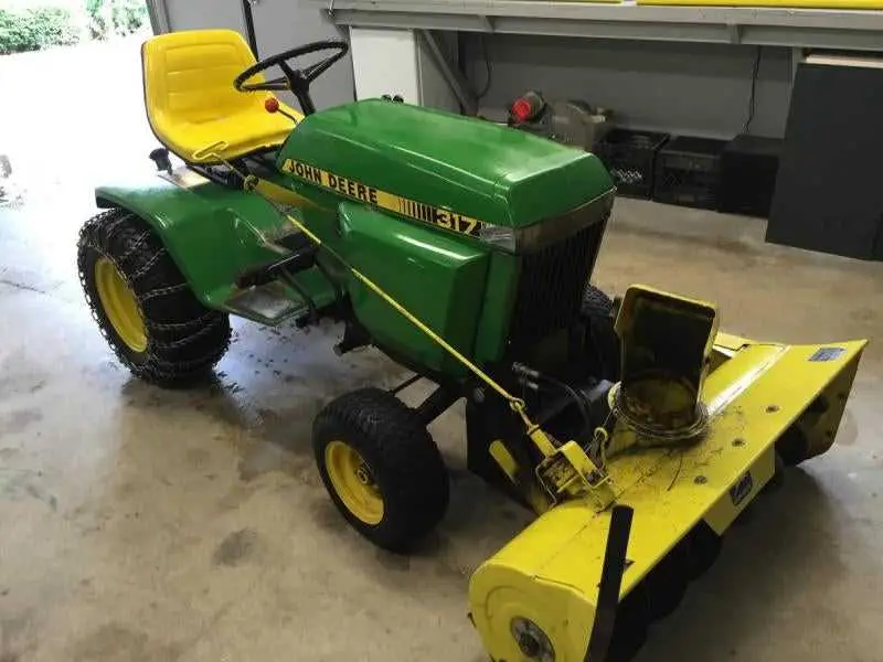 riding mower diagram 317 john deere