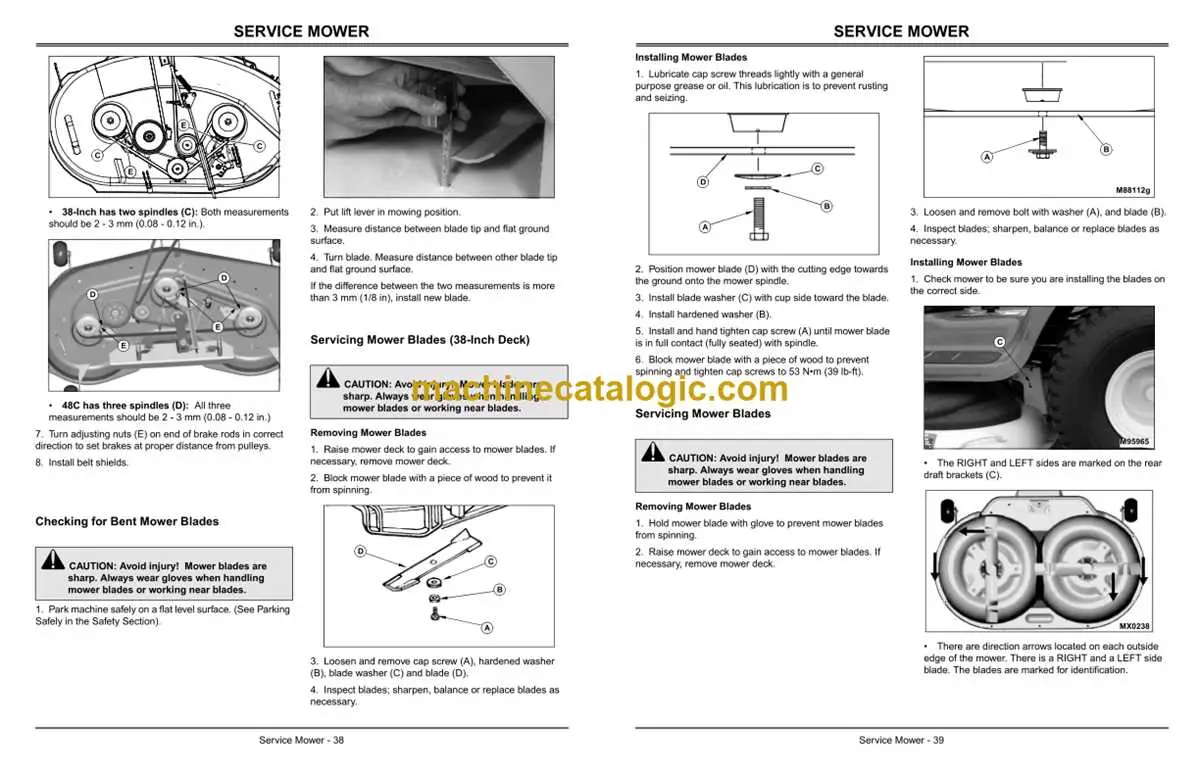 john deere lt155 mower deck parts diagram