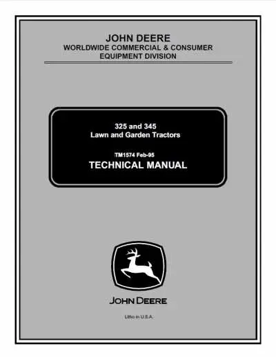 john deere 345 electrical diagram
