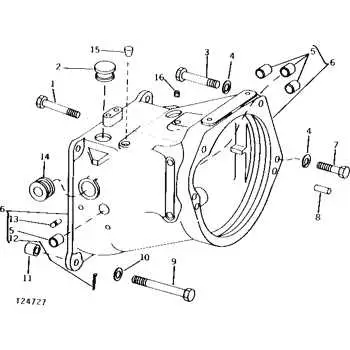 john deere 450c parts diagram