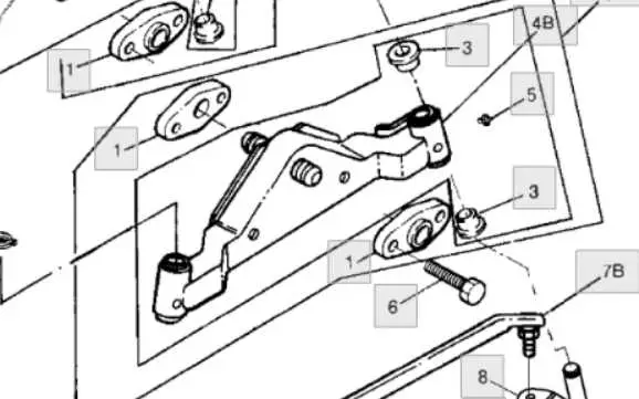 john deere lx178 front axle diagram