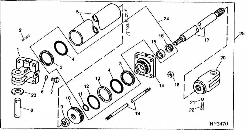 john deere 737 drive belt diagram