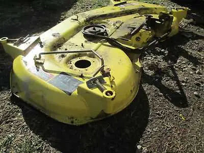 john deere 345 mower deck belt diagram