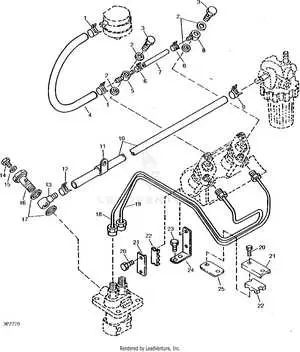 john deere 750 pto parts diagram