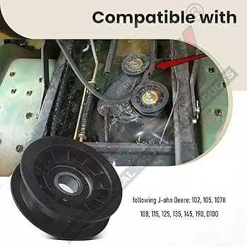 john deere l120 engine pulley diagram