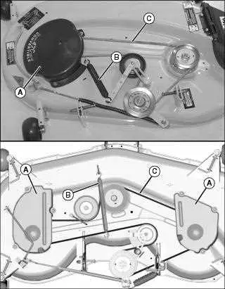 john deere lx277 48c mower deck belt diagram john deere lx277 48c mower deck belt diagram
