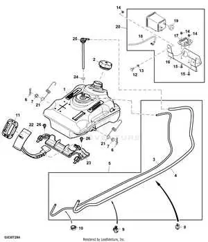 john deer d130 carbureator diagram