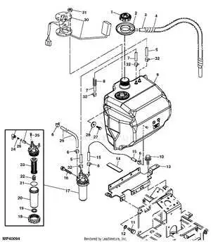john deere 2305 parts diagram