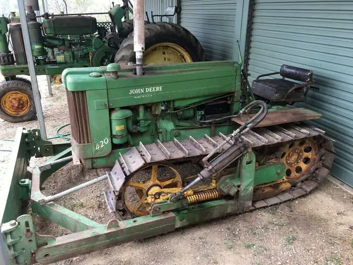 john deere 420 crawler parts diagram