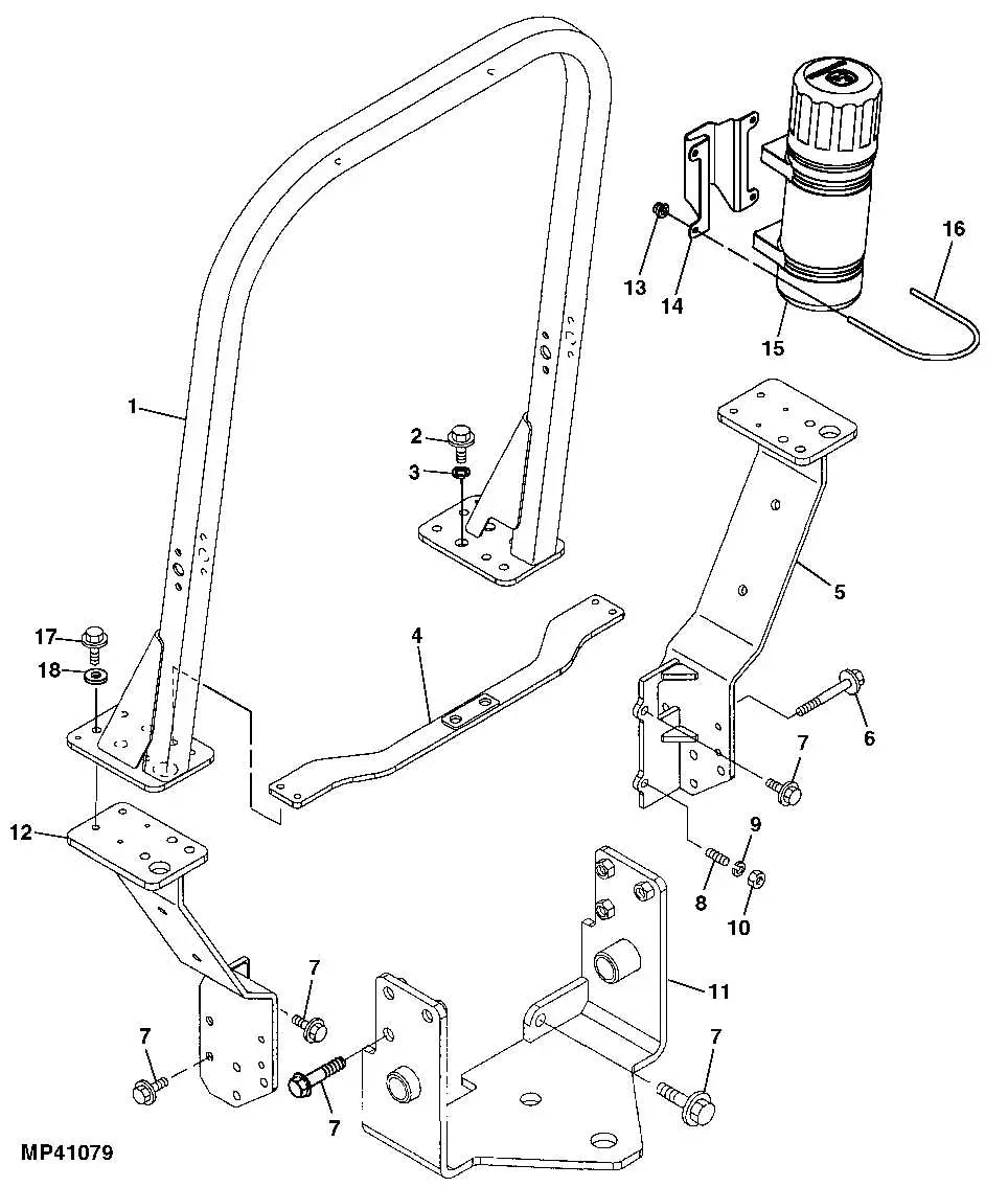 john deere 2305 parts diagram
