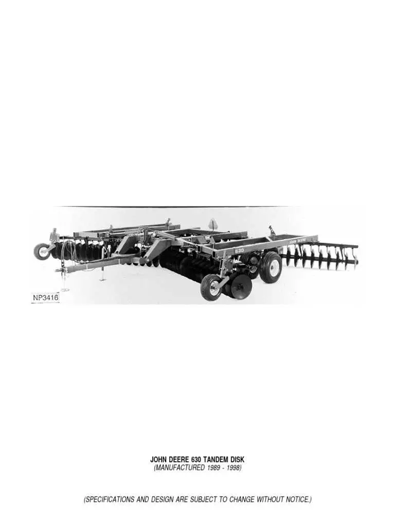 john deere 630 parts diagram